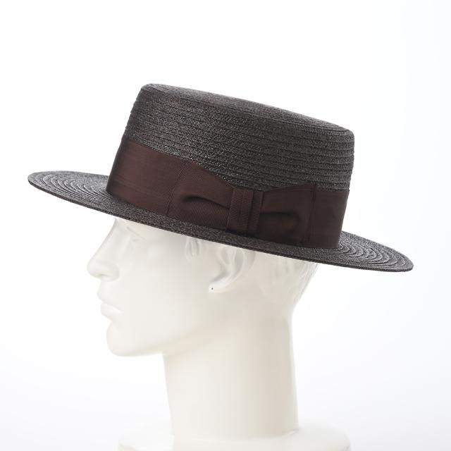 STETSON カンカン帽 面倒くさ ストローハット イタリア製 59cm