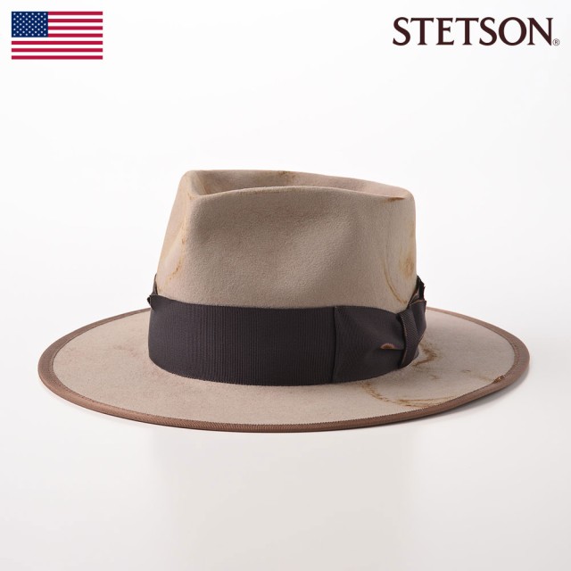 STETSON ステットソン フェルトハット 中折れハット 帽子 ブランド メンズ 紳士帽 秋 冬 大きいサイズ カジュアル おしゃれ 普段使い レ