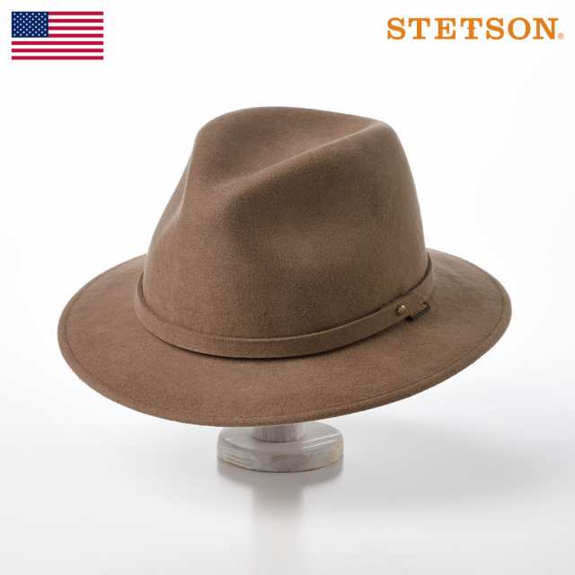 STETSON ステットソン フェルトハット 帽子 中折れハット ソフトハット 秋 冬 メンズ レディース 紳士帽 おしゃれ カジュアル フォーマル