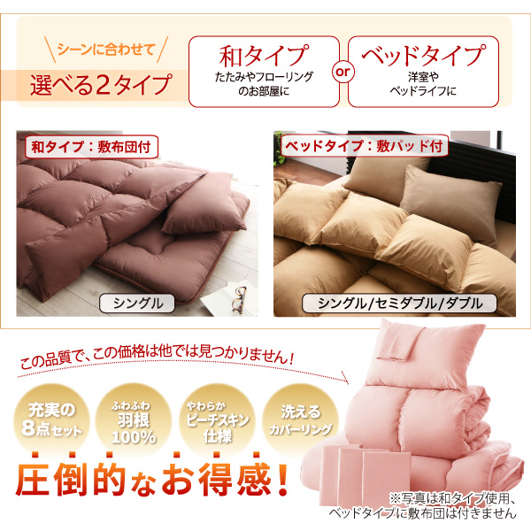 布団セット 布団 シングル カバー付き 来客用 敷き布団 掛け布団 枕 布団8点セット プレミアム敷き布団タイプ 極厚ボリュームタイプ シングル 8点セット 布団セット カバー付き 来客用 敷き布団 掛け布団 枕 敷布団カバー