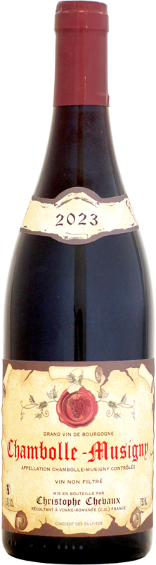 【クール配送】クリストフ・シュヴォー シャンボール・ミュジニー [2023]750ml