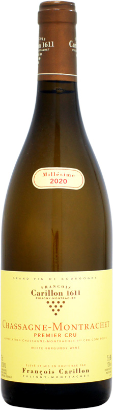 【クール配送】フランソワ・カリヨン シャサーニュ・モンラッシェ プルミエ・クリュ [2020]750ml (白ワイン)
