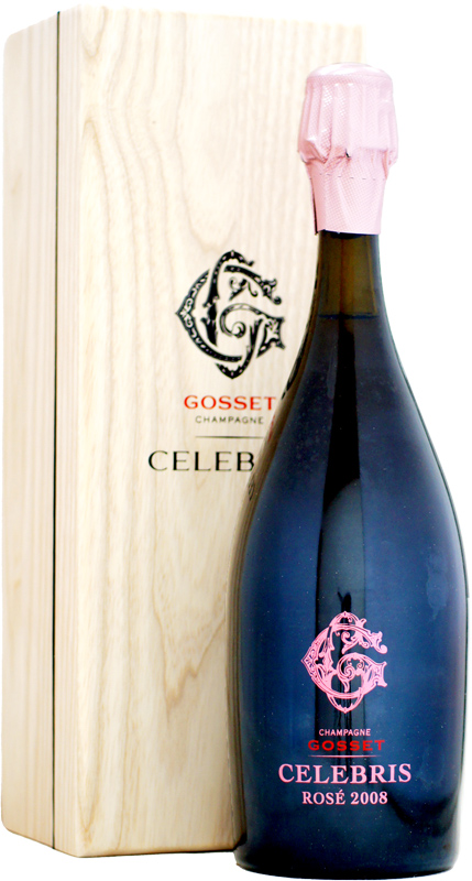 【クール配送】ゴッセ セレブリス エクストラ・ブリュット ロゼ [2008]750ml 木箱入り 【正規品】