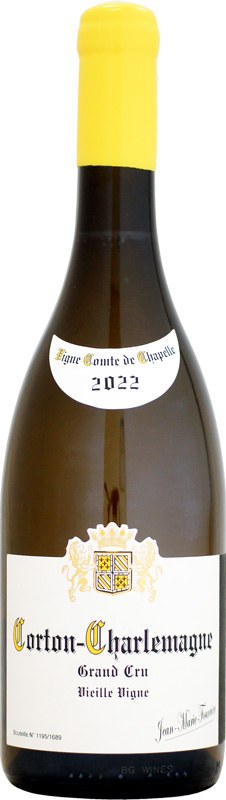 【クール配送】 ジャン・マリー・フーリエ (コント・ド・シャペル) コルトン・シャルルマーニュ グラン・クリュ VV [2022]750ml (白ワイン)