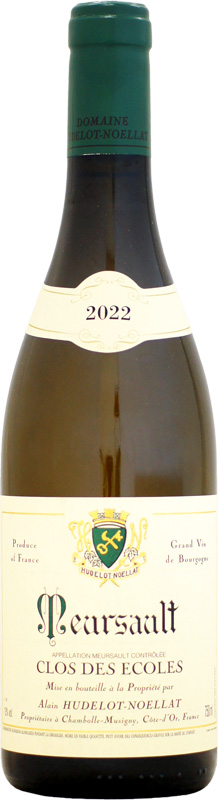 【クール配送】アラン・ユドロ・ノエラ ムルソー クロ・デ・ゼコール [2022]750ml (白ワイン)