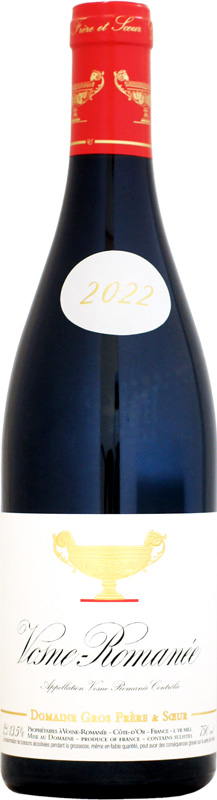 グロ・フレール・エ・スール ヴォーヌ・ロマネ [2022]750ml