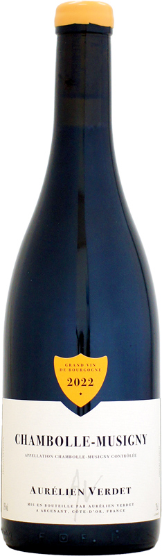 【クール配送】オレリアン・ヴェルデ シャンボール・ミュジニー [2022]750ml (赤ワイン)