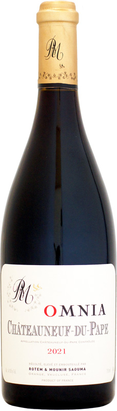 【クール配送】ロテム&amp;ムニール・サウマ シャトーヌフ・デュ・パプ ルージュ オムニア [2021]750ml (ルシアン・ル・モワンヌ) (赤ワイン)