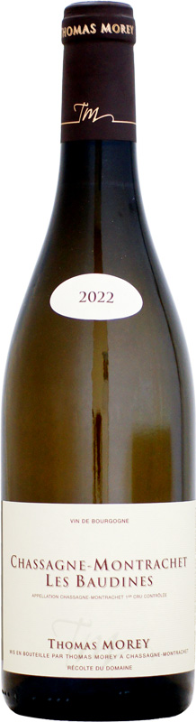 【クール配送】ドメーヌ・トマ・モレ シャサーニュ・モンラッシェ 1er レ・ボーディヌ [2022]750ml (白ワイン)