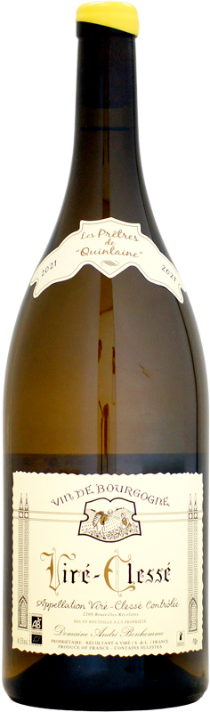 【クール配送】【マグナム瓶】アンドレ・ボノーム ヴィレ・クレッセ レ・プレトル・ド・カンテーヌ [2021]1500ml (白ワイン)
