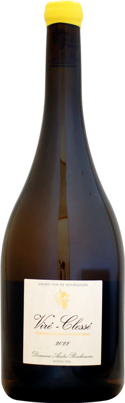 【クール配送】【マグナム瓶】アンドレ・ボノーム ヴィレ・クレッセ オマージュ・ジゼル・ボノム [2022]1500ml (白ワイン)