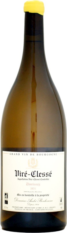 【クール配送】【マグナム瓶】アンドレ・ボノーム ヴィレ・クレッセ チュリセ [2021]1500ml (白ワイン)