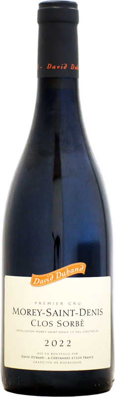 ダヴィド・デュバン モレ・サン・ドニ 1er クロ・ソルベ [2022]750mlの通販は