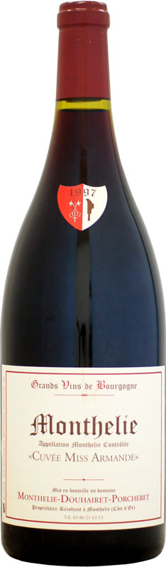 【マグナム瓶】モンテリー・ドゥエレ・ポルシュレ モンテリー・ルージュ キュヴェ・ミス・アルマンド [1997]1500ml (赤ワイン)
