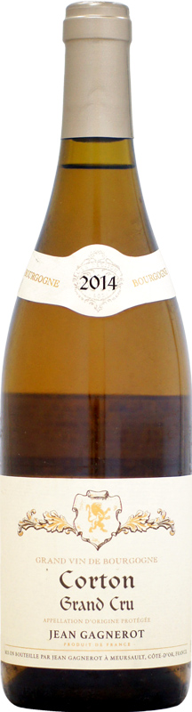 【クール配送】ジャン・ガニュロ コルトン グラン・クリュ ブラン [2014]750ml (白ワイン)
