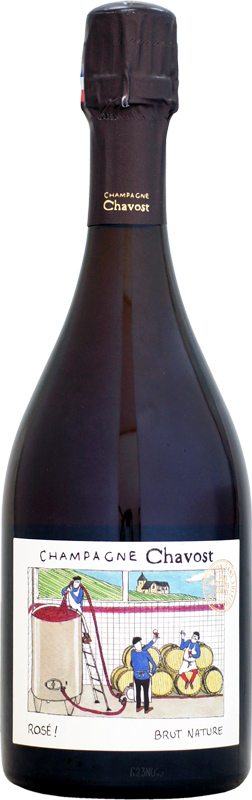 シャヴォスト ロゼ ブリュット・ナチュール NV 750ml (2023)