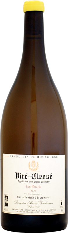 【クール配送】【マグナム瓶】アンドレ・ボノーム ヴィレ・クレッセ レ・カール [2022]1500ml (白ワイン)