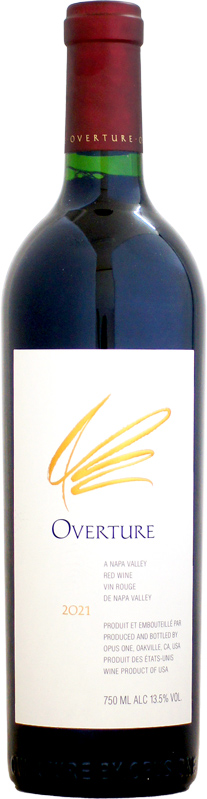 Overture ナパバレー 赤ワイン 2021 750ml Overture Napa Valley