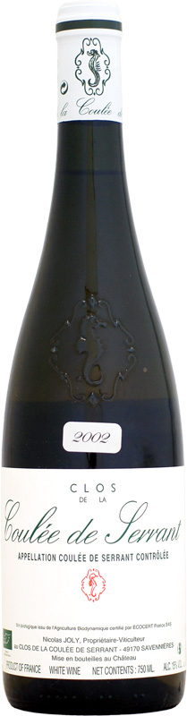 【クール配送】ニコラ・ジョリー クロ・ド・ラ・クレ・ド・セラン [2002]750ml (白ワイン)