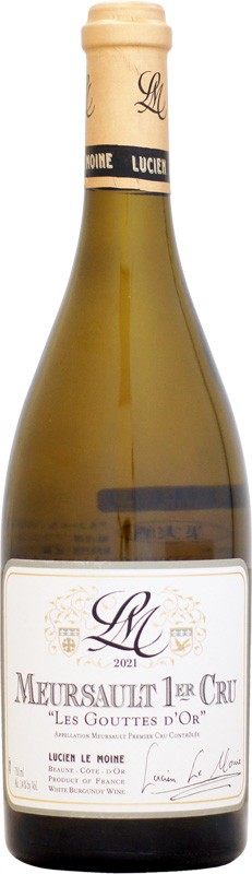 ルシアン・ル・モワンヌ ムルソー 1er グート・ドール [2021]750ml (白ワイン)