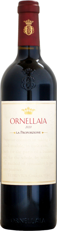 【クール配送】【アートラベル】 テヌータ・デル・オルネライア オルネライア [2020]750ml (赤ワイン)