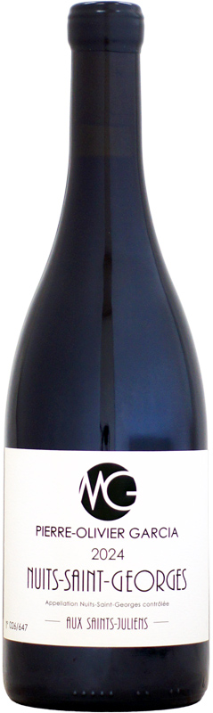 【クール配送】ピエール・オリヴィエ・ガルシア ニュイ・サン・ジョルジュ オー・サン・ジュリアン [2024]750ml (赤ワイン)