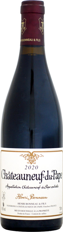 アンリ・ボノー シャトーヌフ・デュ・パプ [2020]750ml 【正規品】 (赤ワイン)