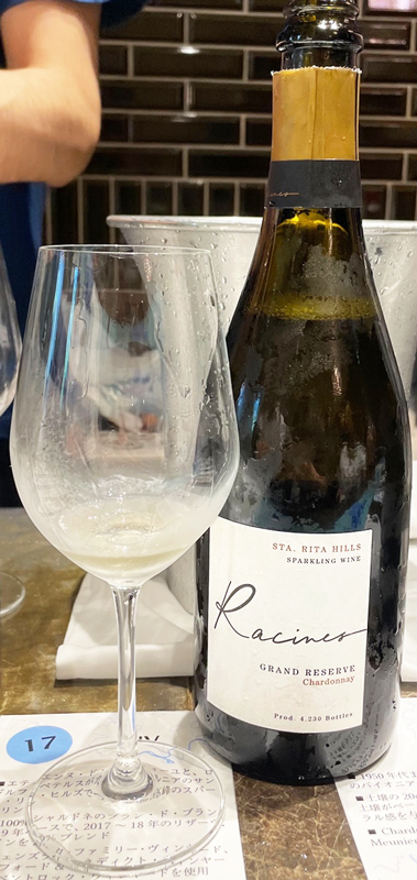 【クール配送】ラシーヌ グランド・リザーヴ シャルドネ サンタ・リタ・ヒルズ NV 750ml (スパークリングワイン)_1