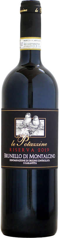 【クール配送】レ・ポタッツィーネ ブルネッロ・ディ・モンタルチーノ リゼルヴァ [2019]750ml (赤ワイン)