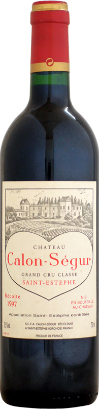 シャトー・カロン・セギュール 1997年 赤ワイン 楽天市場】シャトー・カロン・セギュール 1997 赤 750ml Chateau