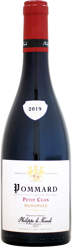 【クール配送】フィリップ・ル・アルディ ポマール プティ・クロ モノポール [2019]750ml (赤ワイン)