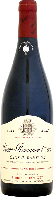 【クール配送】エマニュエル・ルジェ ヴォーヌ・ロマネ 1er クロ・パラントゥー [2022]750ml