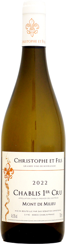 セバスチャン・クリストフ シャブリ 1er モン・ド・ミリュー [2022]750ml (白ワイン)の通販は
