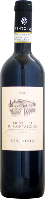 【クール配送】ヴェントライオ ブルネッロ・ディ・モンタルチーノ [2018]750ml (赤ワイン)