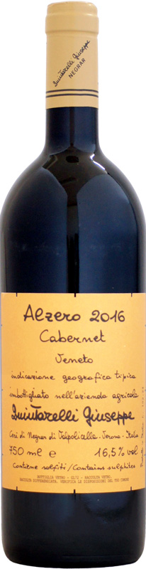 ジュゼッペ クインタレッリ アルゼロ・カベルネ [2016]750ml (赤ワイン)