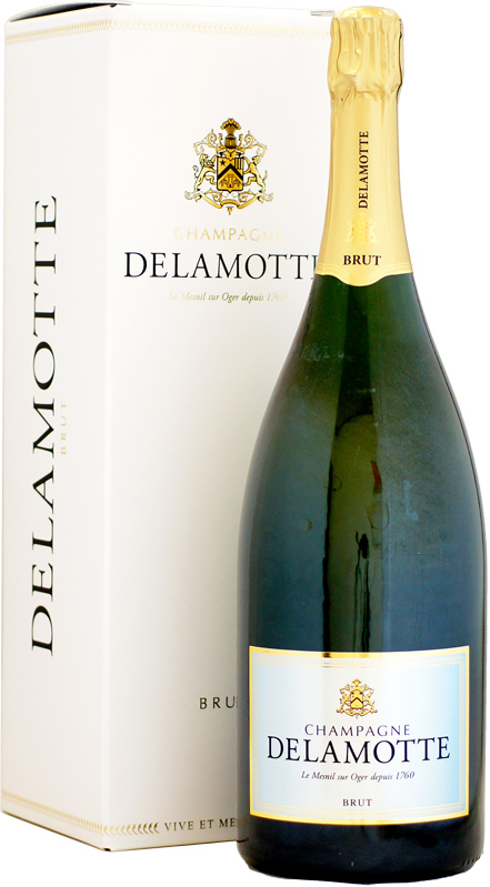 ブリュット　NM　ドゥラモット　1500ml（正規品） ラック・コーポレーション｜ドゥラモット ブリュット マグナム: フランス