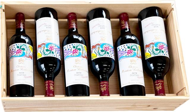 【クール配送】【木箱入り】6本セット シャトー・ムートン・ロートシルト [2023]750ml (赤ワイン) 【2023ボルドー】