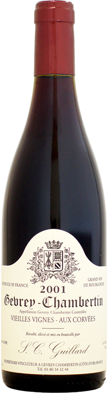 【クール配送】ミッシェル・ギーヤール ジュヴレ・シャンベルタン オー・コルヴェ VV [2001]750ml