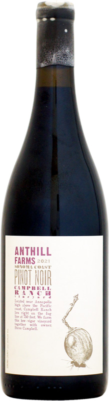 アントヒル・ファームズ ピノ・ノワール キャンベル・ランチ・ヴィンヤード [2021]750ml (赤ワイン)の通販は 7,728円
