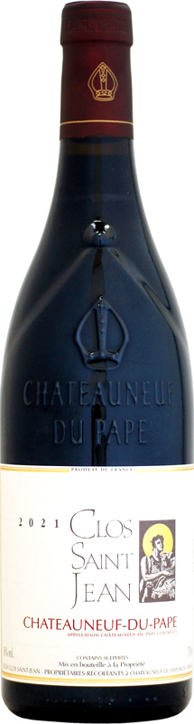 【クール配送】クロ・サン・ジャン シャトーヌフ・デュ・パプ ルージュ [2021]750ml (赤ワイン)