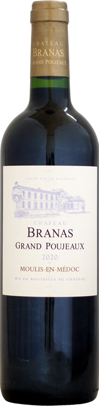 【クール配送】シャトー・ブラナ・グラン・プジョー [2020]750ml (赤ワイン) 【2020ボルドー】