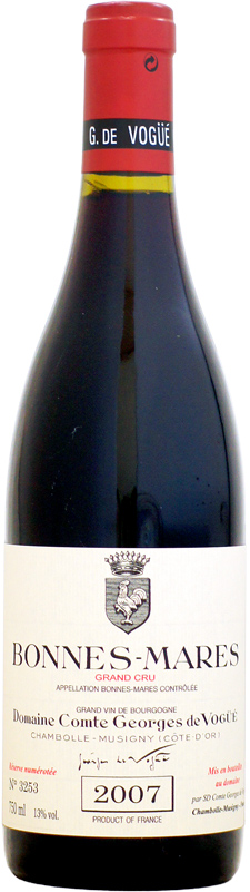 ドメーヌ・コント・ジョルジュ・ド・ヴォギュエ ボンヌ・マール グラン・クリュ [2007]750ml