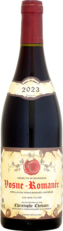 【クール配送】クリストフ・シュヴォー ヴォーヌ・ロマネ [2023]750ml