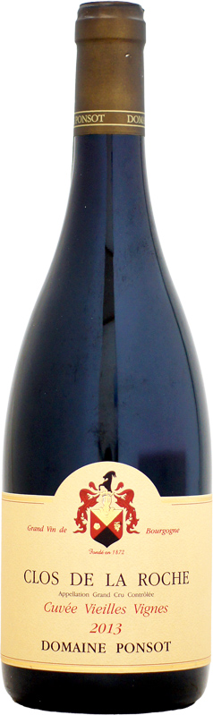 ドメーヌ・ポンソ クロ・ド・ラ・ロッシュ グラン・クリュ キュヴェ・ヴィエイユ・ヴィーニュ [2013]750mlの通販は 45,370円