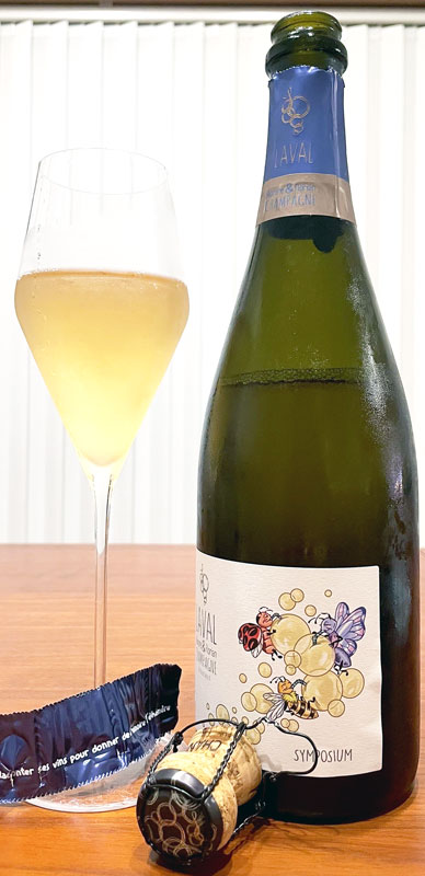 【クール配送】オーロール＆フロリアン・ラヴァル シンポジウム ブリュット・ナチュール ブラン・ド・ノワール NV 750ml_1