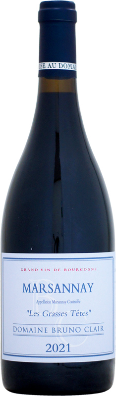 ドメーヌ・ブリュノ・クレール マルサネ・ルージュ レ・グラス・テット [2021]750ml (赤ワイン)