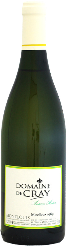 【クール配送】ドメーヌ・ド・クレイ モンルイ モワルー [1989]750ml (白ワイン)
