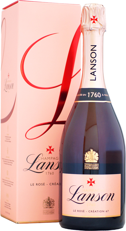 【クール配送】ランソン ル・ロゼ クリエイション 67 NV 750ml ギフトボックス入り