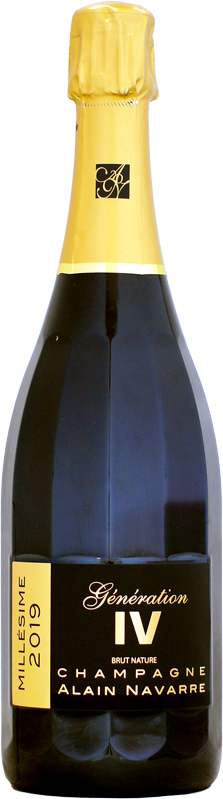 アラン・ナヴァール ジェネラシオン・キャトル ブリュット・ナチュール [2019]750ml