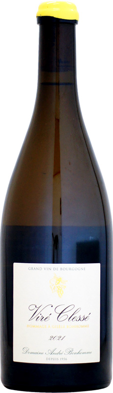 【クール配送】アンドレ・ボノーム ヴィレ・クレッセ オマージュ・ジゼル・ボノム [2021]750ml (白ワイン)